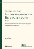 Berliner Kommentar zum Energierecht - Band 1