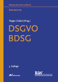 DSGVO - BDSG