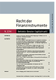 Recht der Finanzinstrumente
